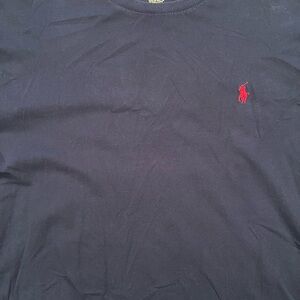 Polo by Ralph Lauren Men's Navy Blue Short Sleeve T-Shirt